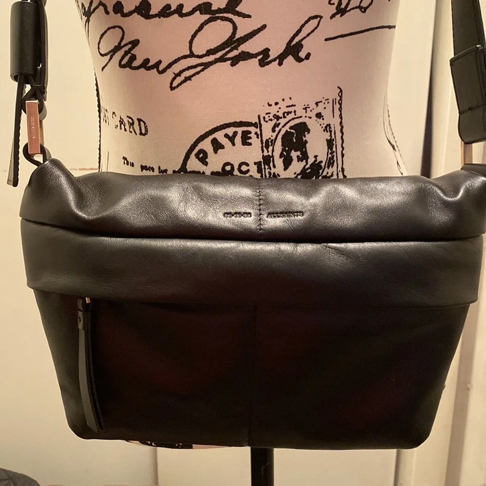 All Saints Frankie Cross Body Purse - Picture 2 of 8